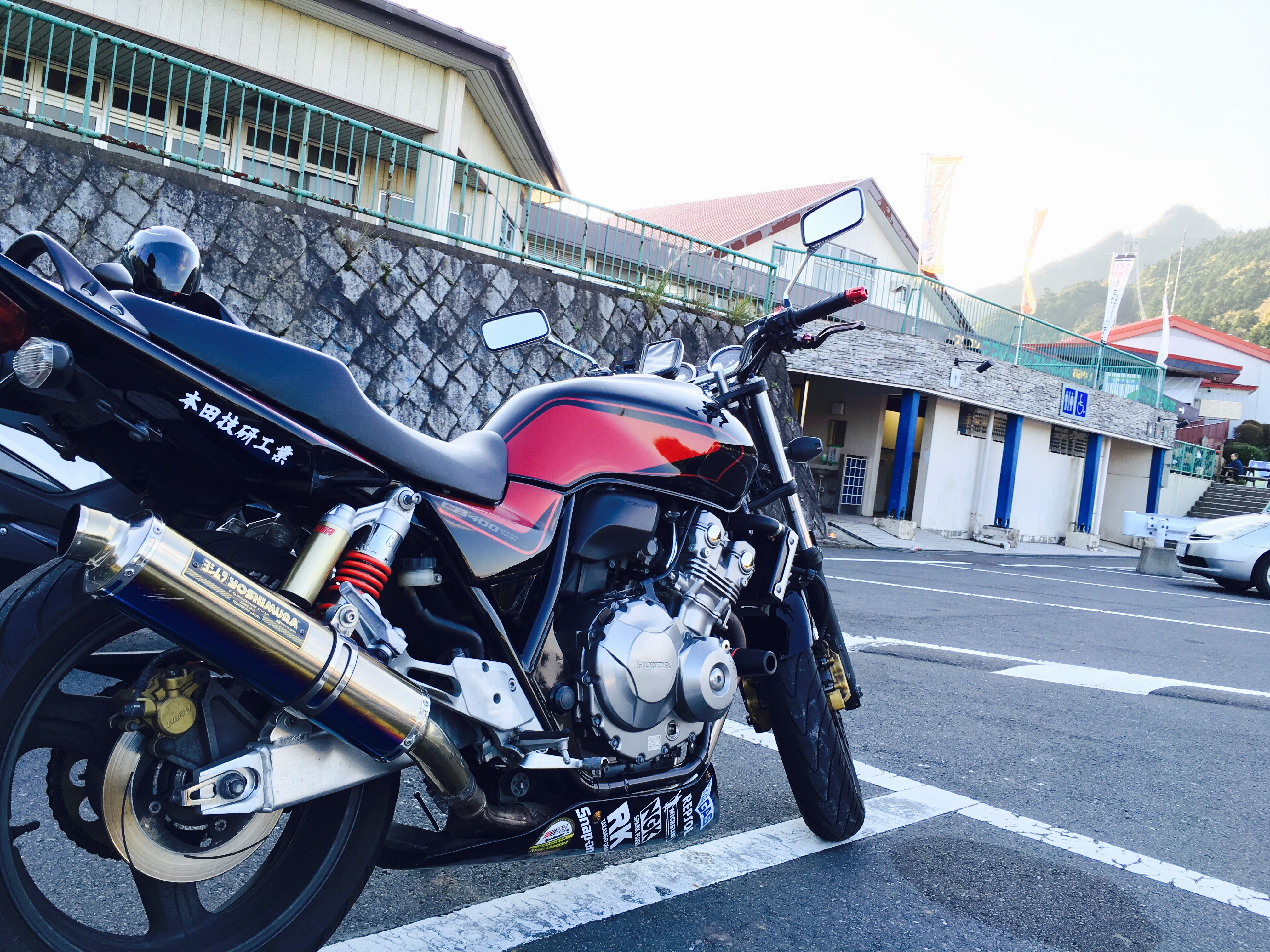 バイクで筑波山へ行ったのでルートを紹介 Cb400sfカスタム兄さん